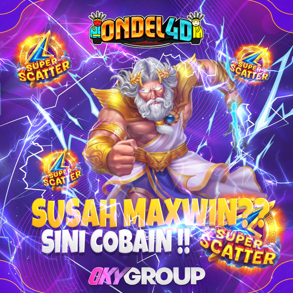 Susah Maxwin ?? Sini Coba Daftar Ondel4D Super Scatter