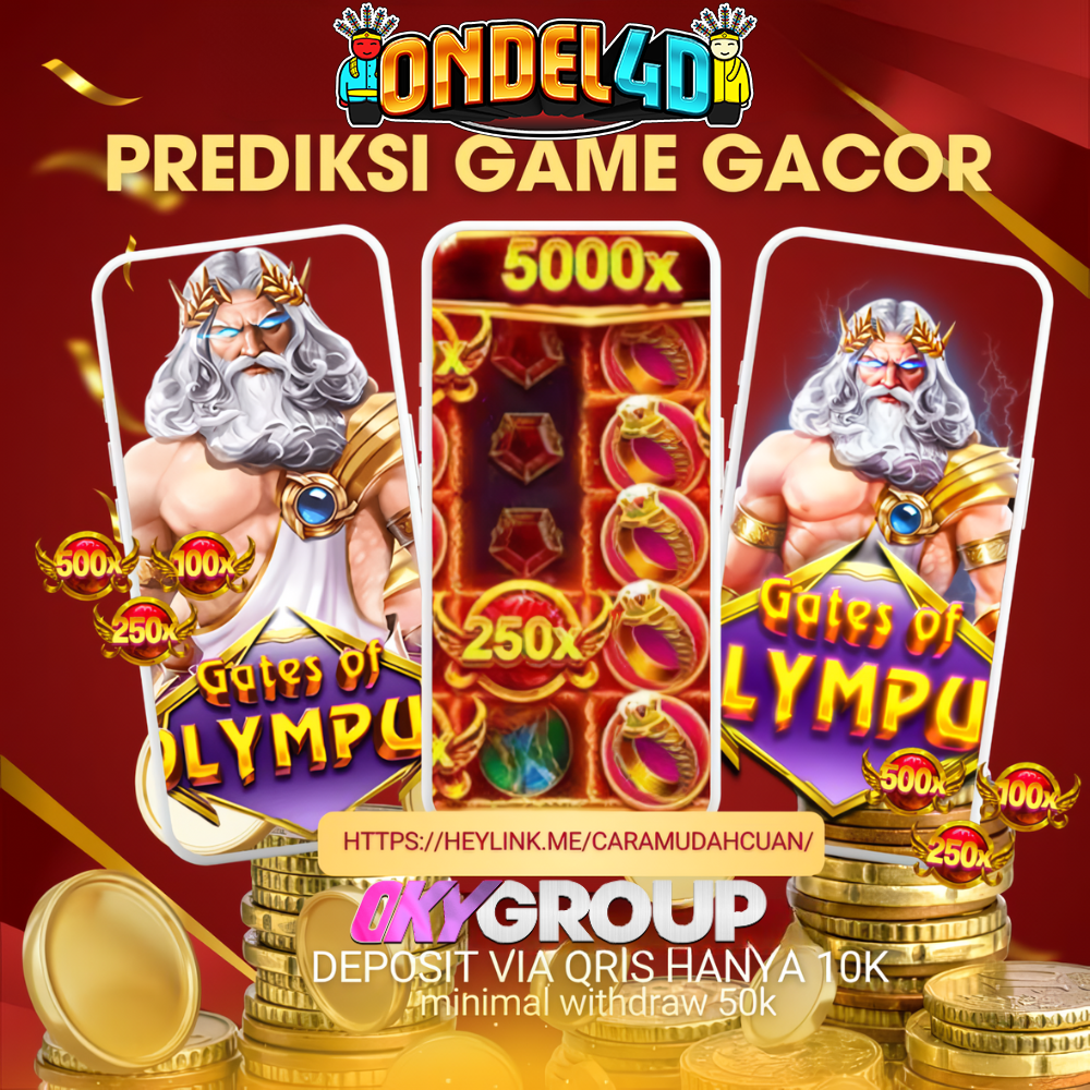 Prediksi Game Gacor Slot Ondel4D, Deposit Via QRIS Hanya 10K