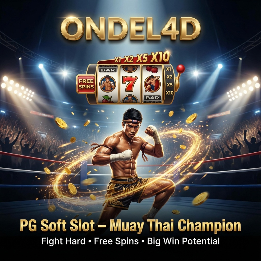 Slot PG Soft Muay Thai Champion di ONDEL4D: Aksi Petarung Thailand Pembuka Kemenangan